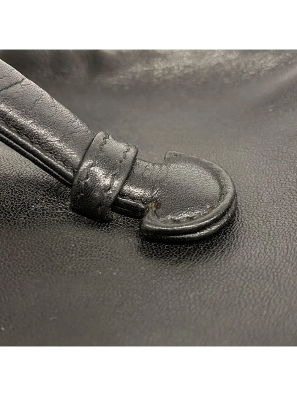 Chanel Vanity Bag Bicolor Lambskin Black Gold